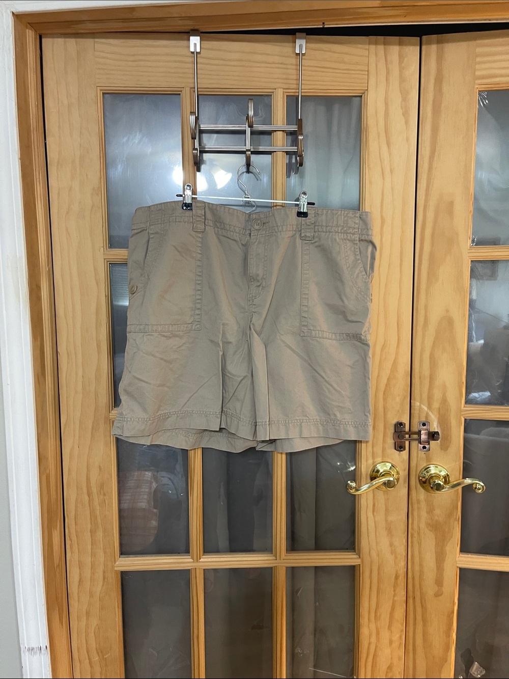 150. Lane Bryant Women’s Tan Cargo Shorts